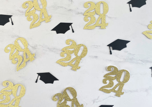 2024 Graduation Confetti