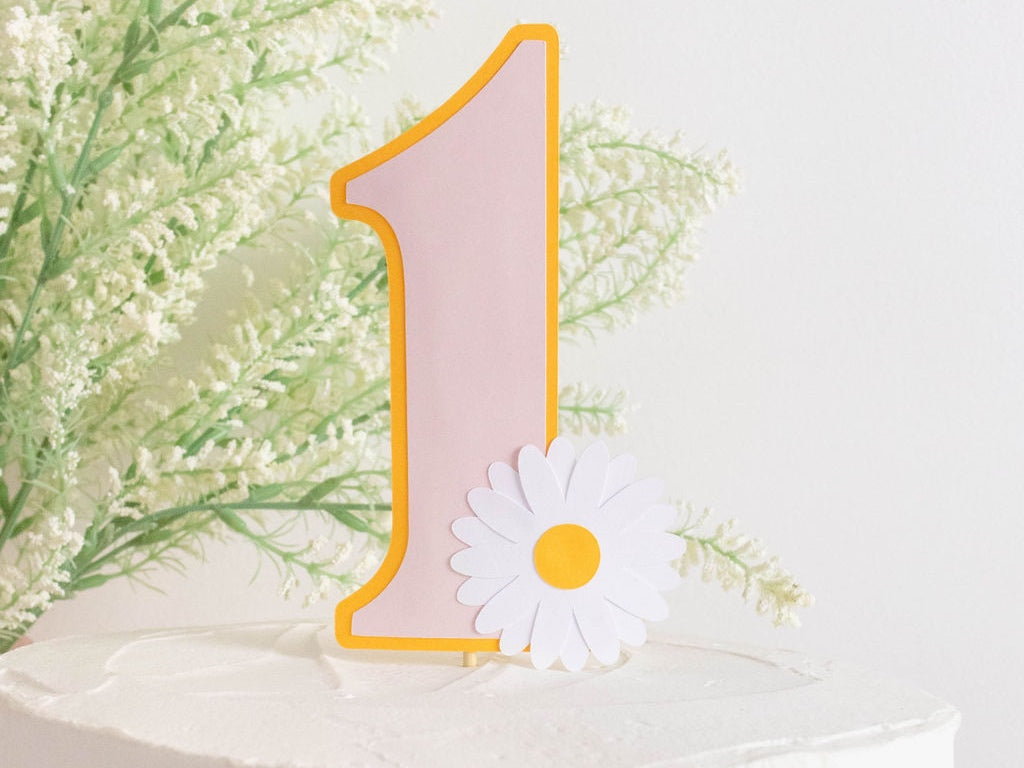 Daisy Cake Topper