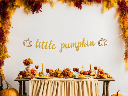 Little Pumpkin Banner