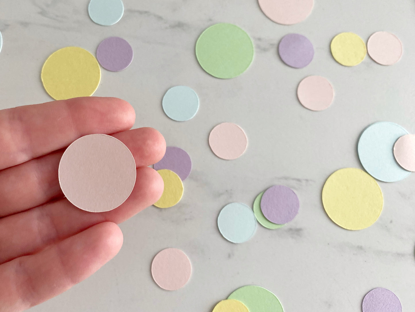 Pastel Rainbow Confetti