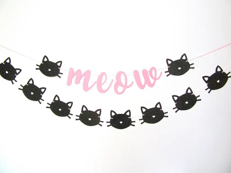 Cat & Meow Banner Set