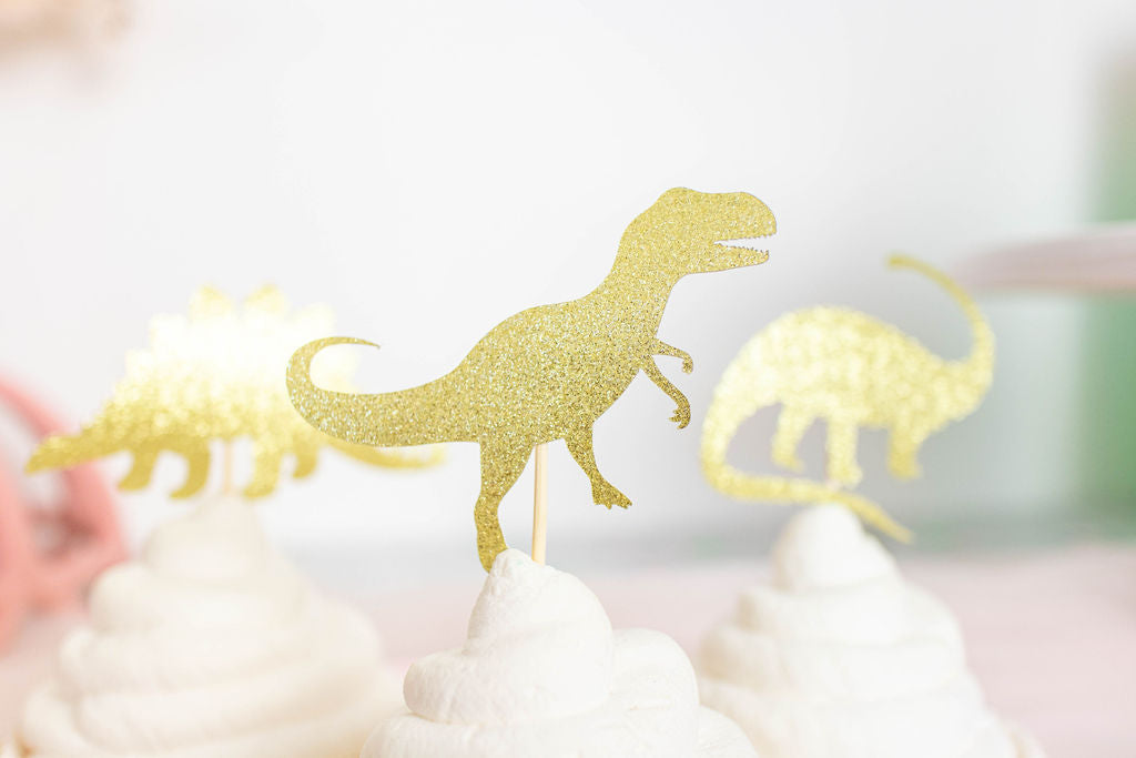 Dinosaur Cupcake Toppers
