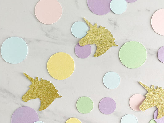 Pastel Unicorn Confetti