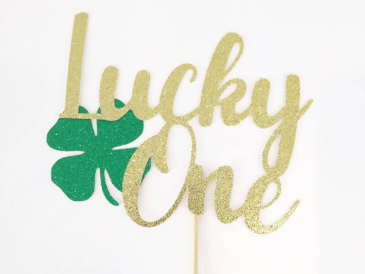 Lucky One Cake Topper