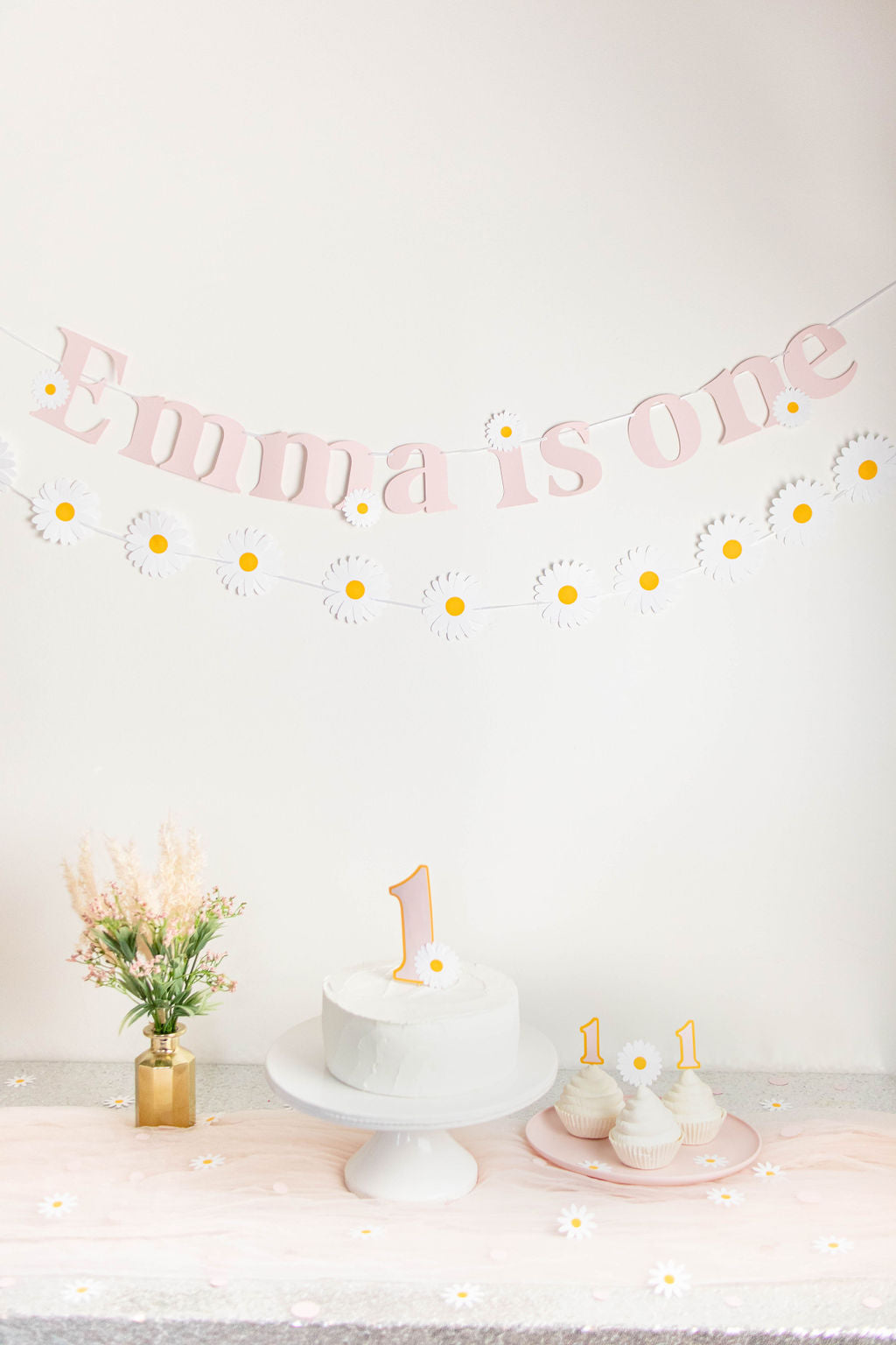 Daisy Cake Topper