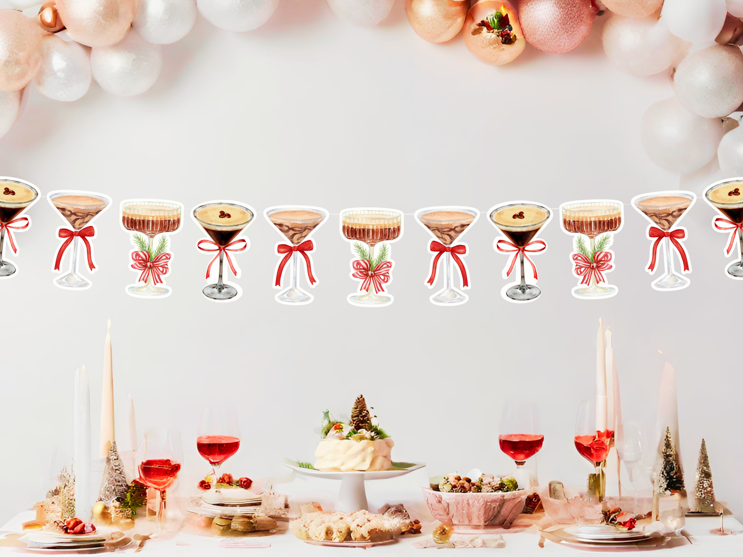 Christmas Espresso Martini Banner