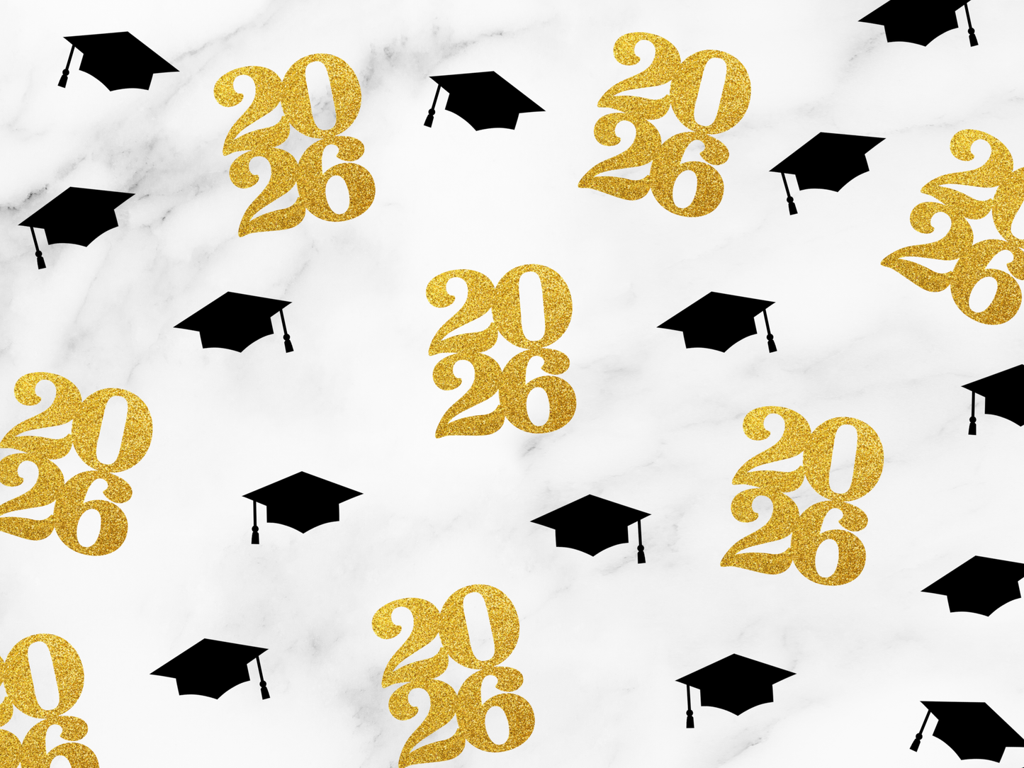 2026 Graduation Confetti