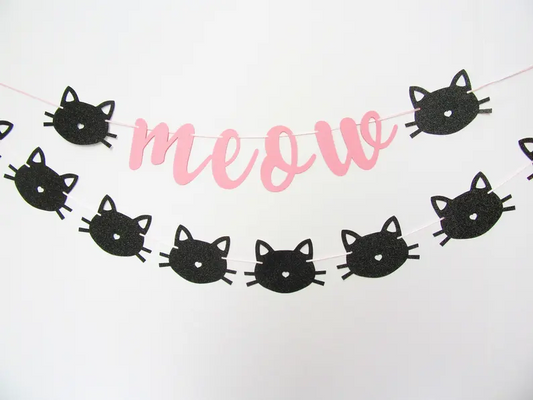 Cat & Meow Banner Set