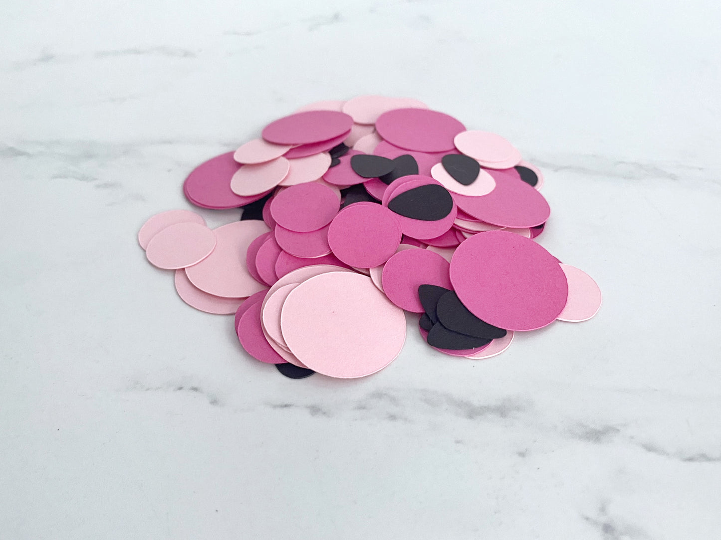 Watermelon Confetti - Light Pink & Dark Pink