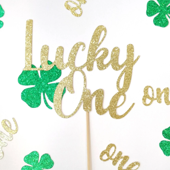 Lucky One Cake Topper