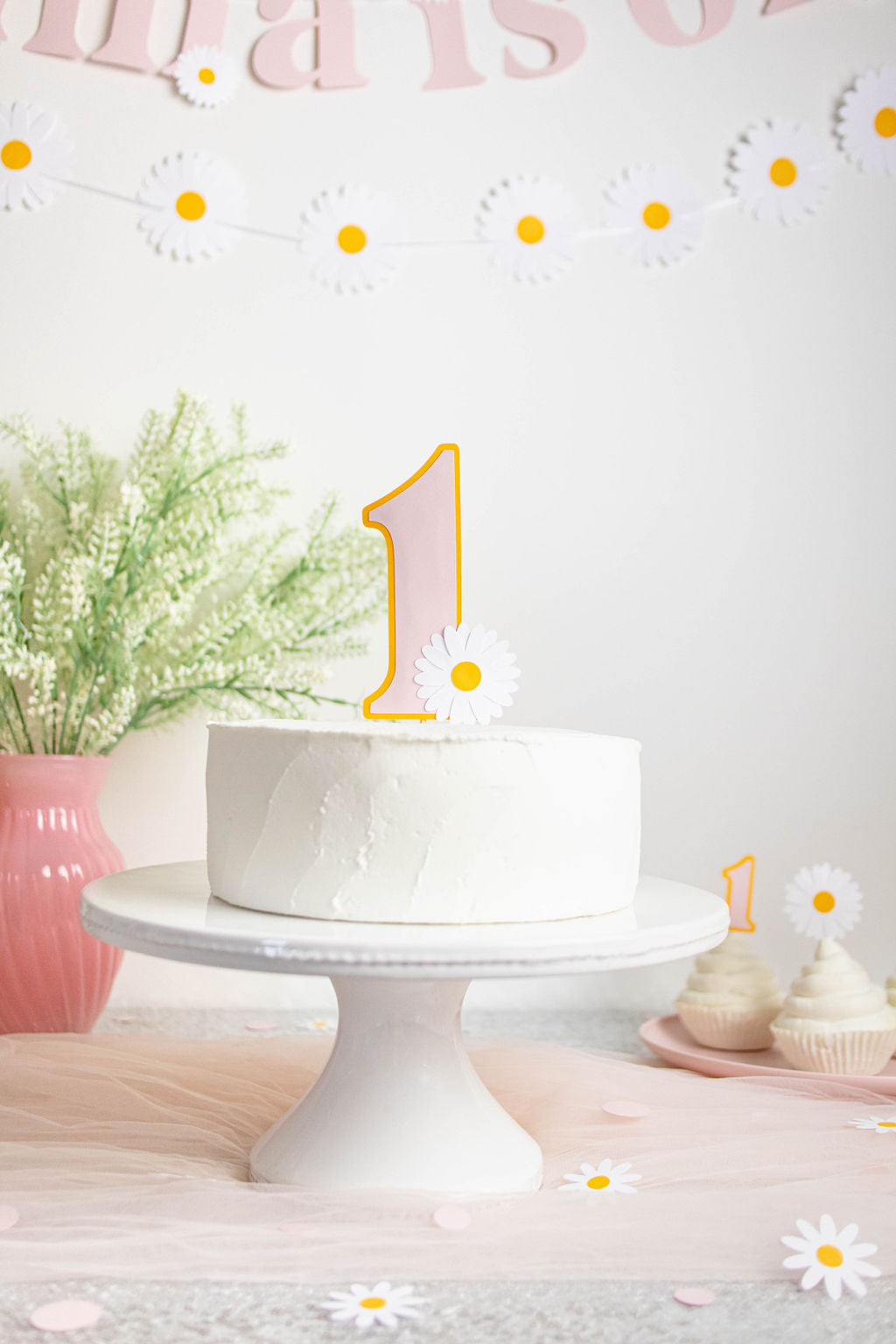 Daisy Cake Topper